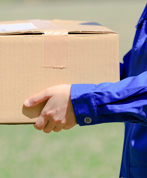 商品の荷受け